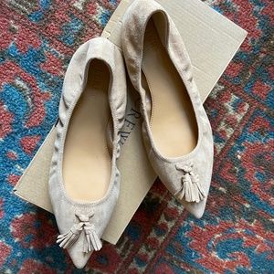 J. Crew tassel flats